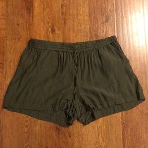 Forever 21 Army Green Shorts